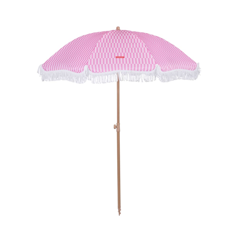 Grand Parasol Polyester 210x180cm Rose