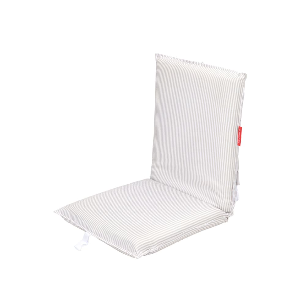 Flamingueo Strandstuhl Strandmatte mit Rückenlehne aus Polyester, Beige style vintage Beige Pes - Polyester