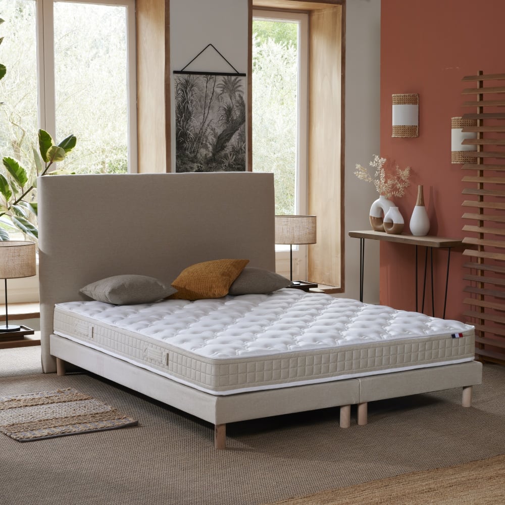 Matelas 100% latex 3 zones made in france 160x200