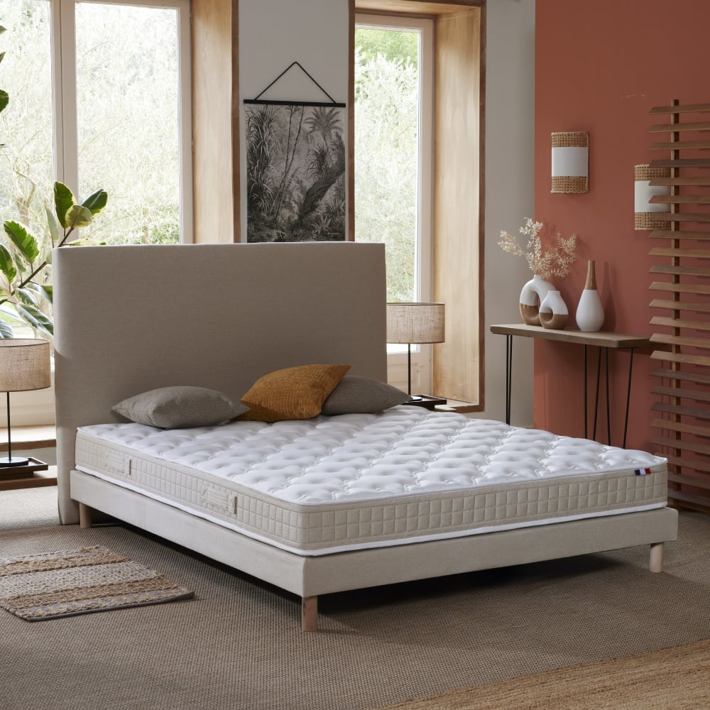 Matelas 100% latex 3 zones made in france 140x200