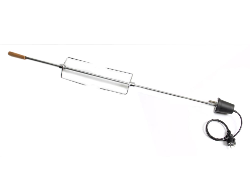 Kit tournebroche pour barbecue Mechoui ou Rotissoire broche 113 cm