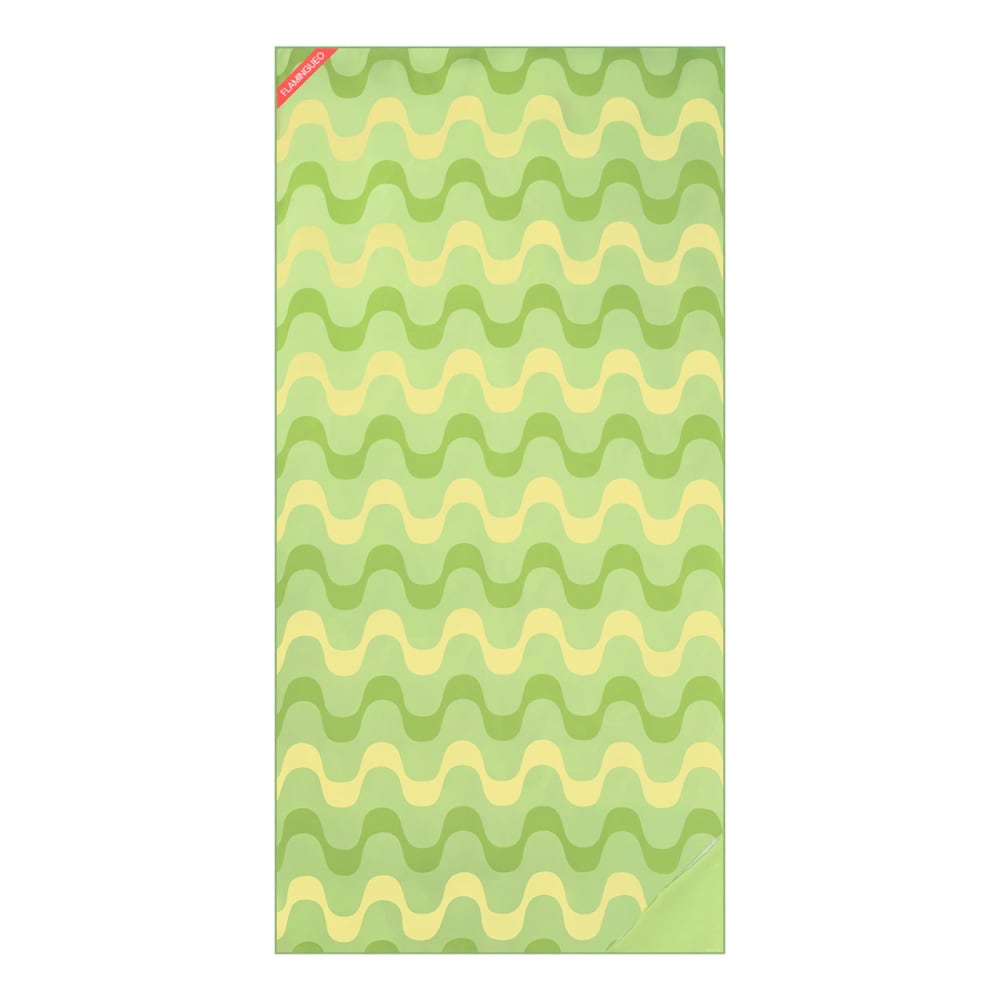 Serviette de Plage Microfibre 180 x 90cm Vert
