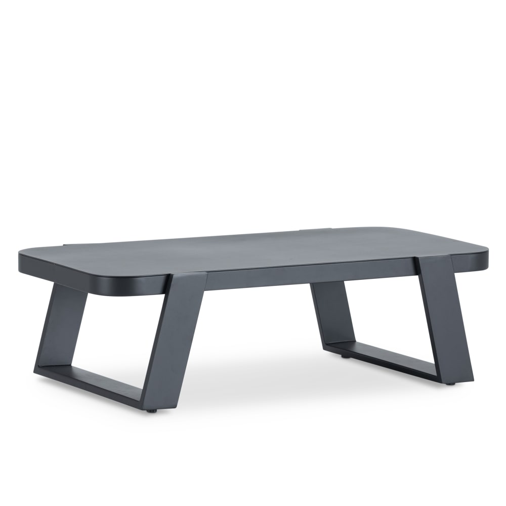 Table basse aluminium anthracite