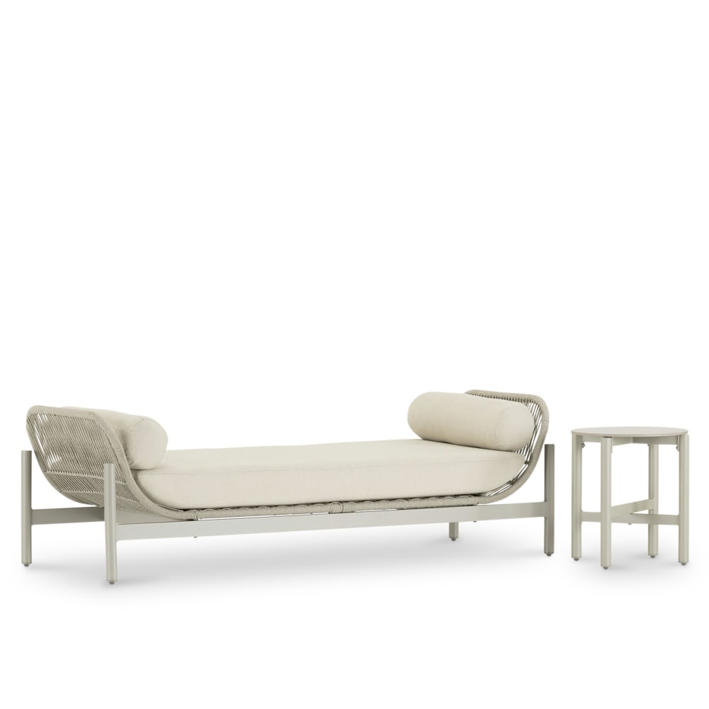 Set de jardin chaise - pierre