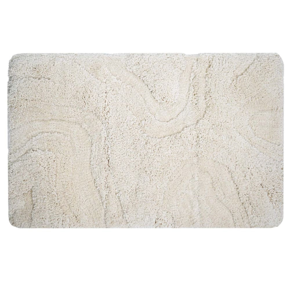 Ttapis doux & épais de bain ou d'intérieur 23 naturel 50x80 cm
