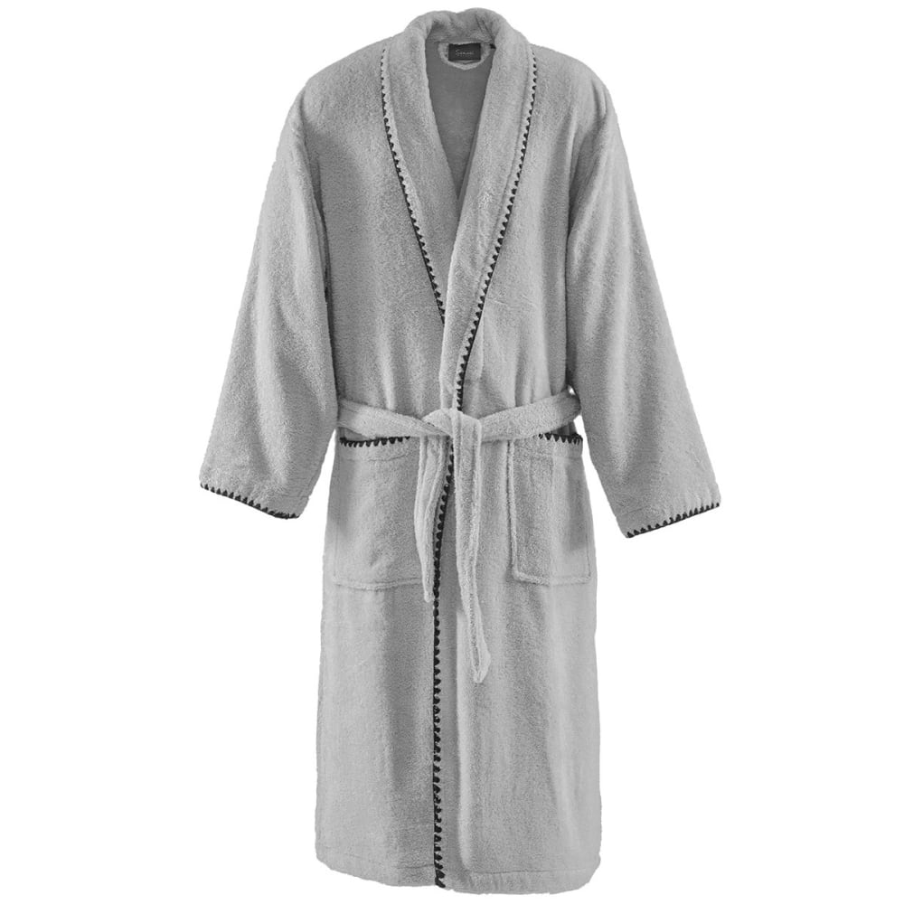 Peignoir mixte col châle