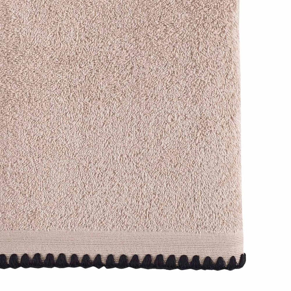 2er-Set Waschlappen aus Baumwolle Sand 16x21 cm - Maisons Du
