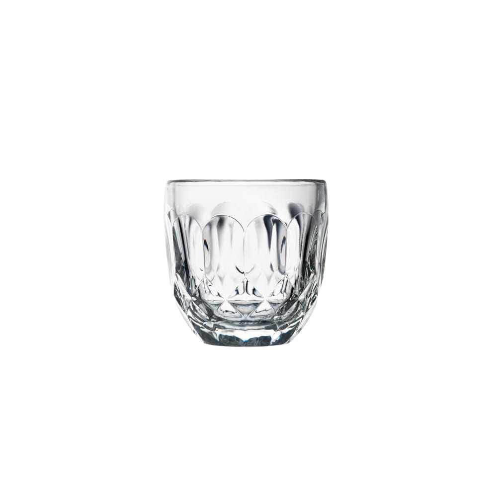 Lot de 6 tasses expresso facettes