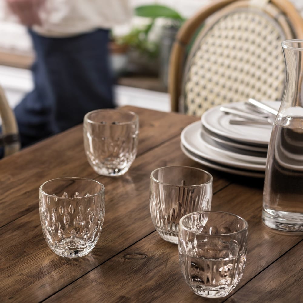 Lot de 6 verres à eau jeux d'orgues - Maisons du Monde