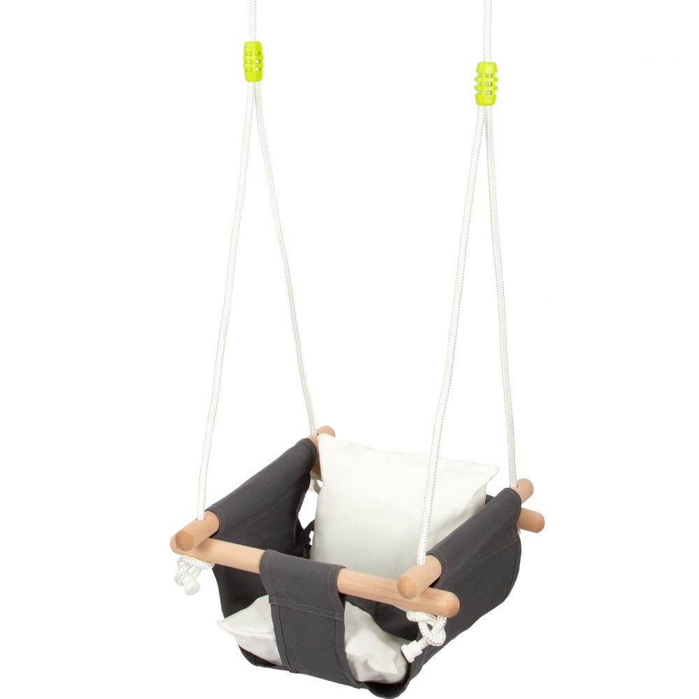 Small foot company Babyschaukel Komfort Grau Holz