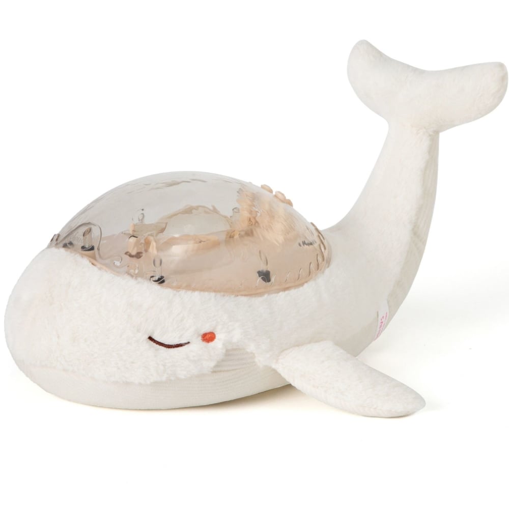 Wiederaufladbares Nachtlicht Tranquil Whale Weiß - Maisons Du