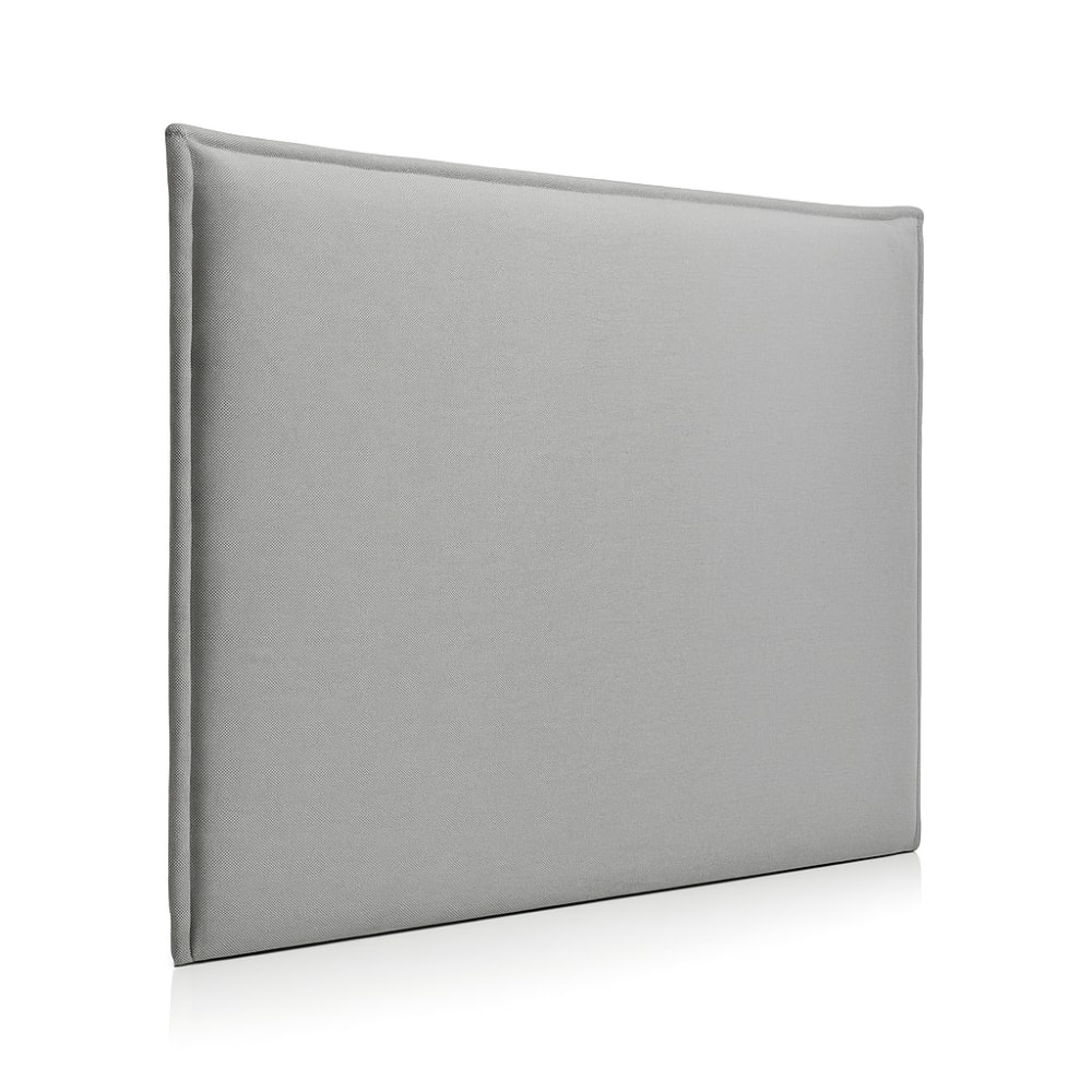 Tête de lit rembourrée gris – lit 150 – 160x125 cm