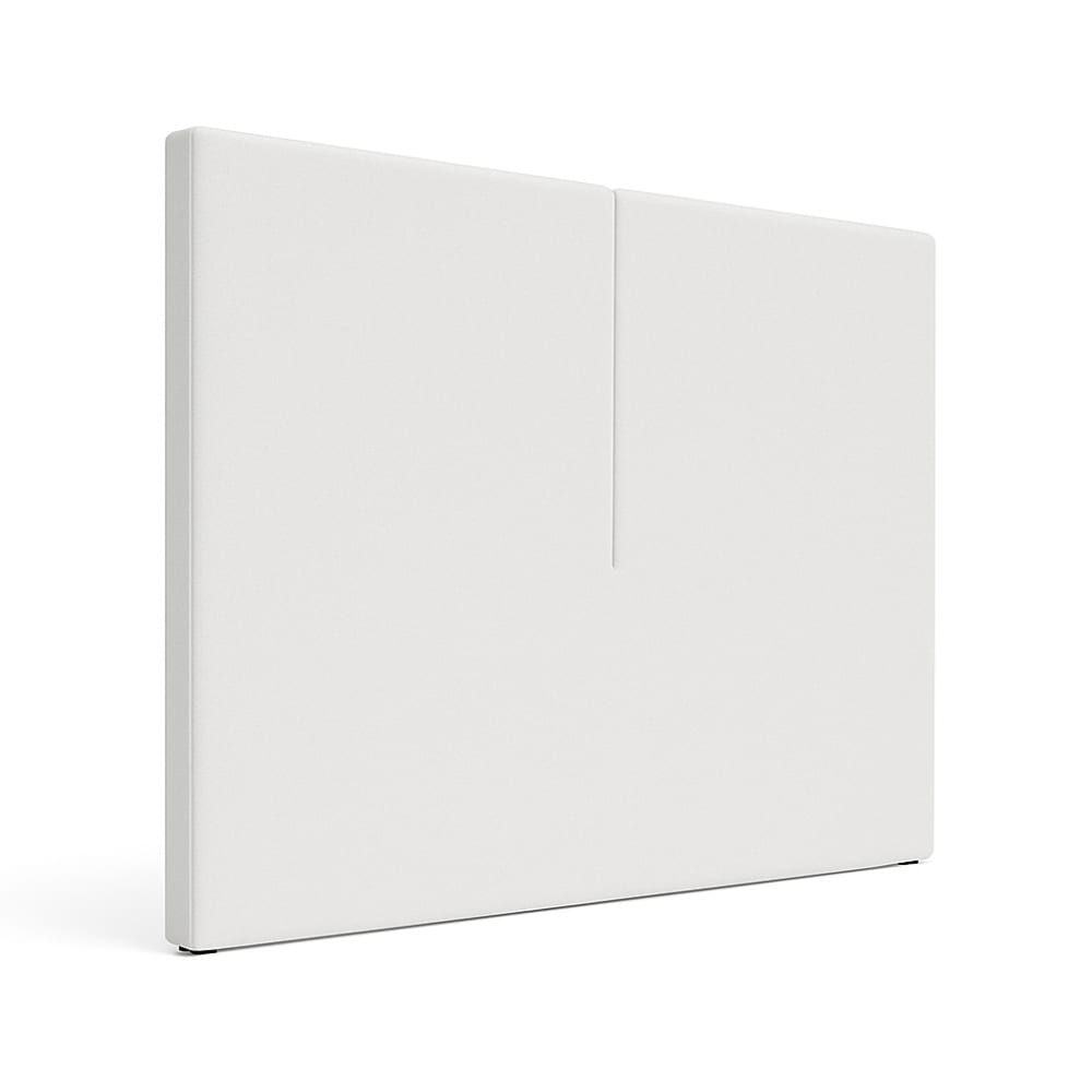 Tête de lit méditerranéenne douce blanc – lit 140 – 150x125 cm