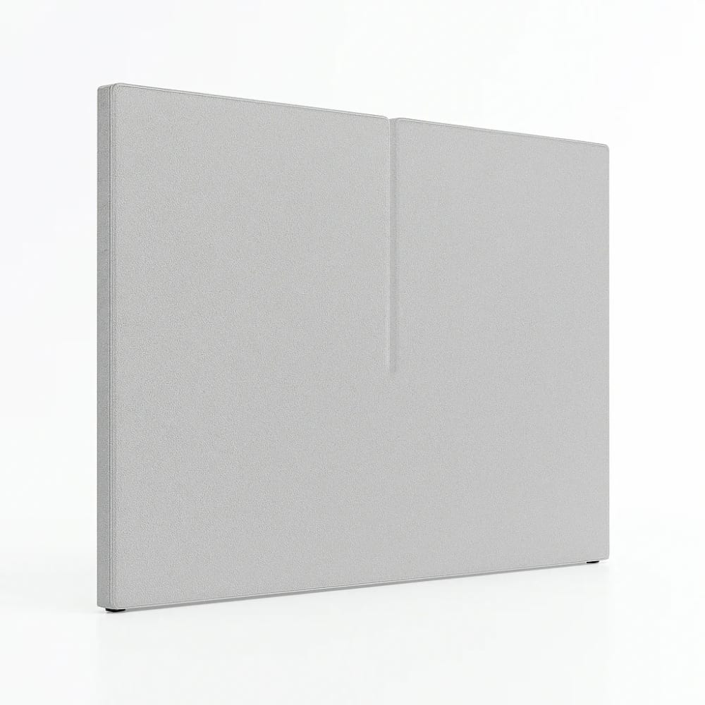 Tête de lit méditerranéenne douce gris – lit 200 – 210x125 cm