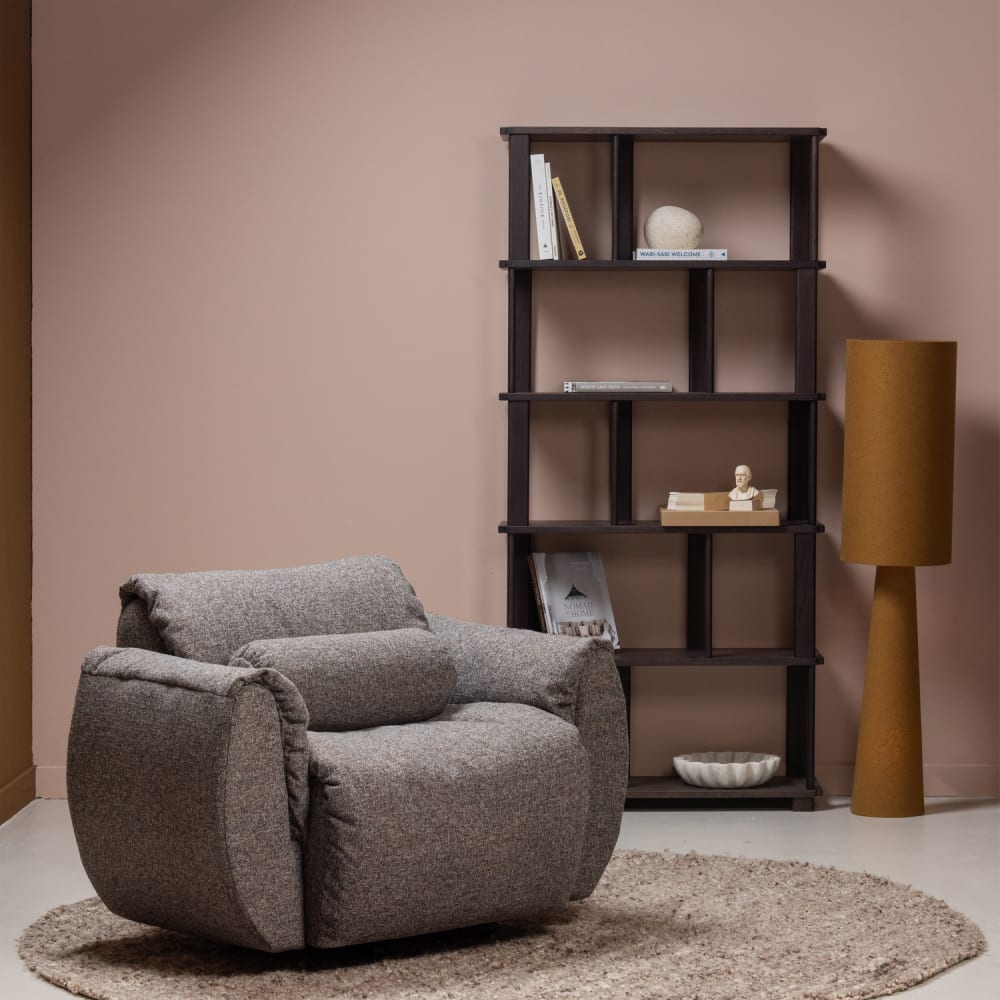 Bücherregal aus Eichenholz, Dunkelbraun - Maisons Du Monde