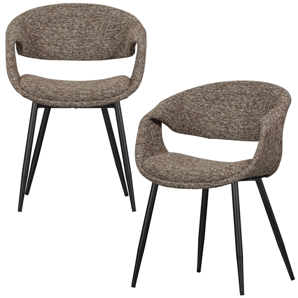 Lot 2 chaises table - polyester