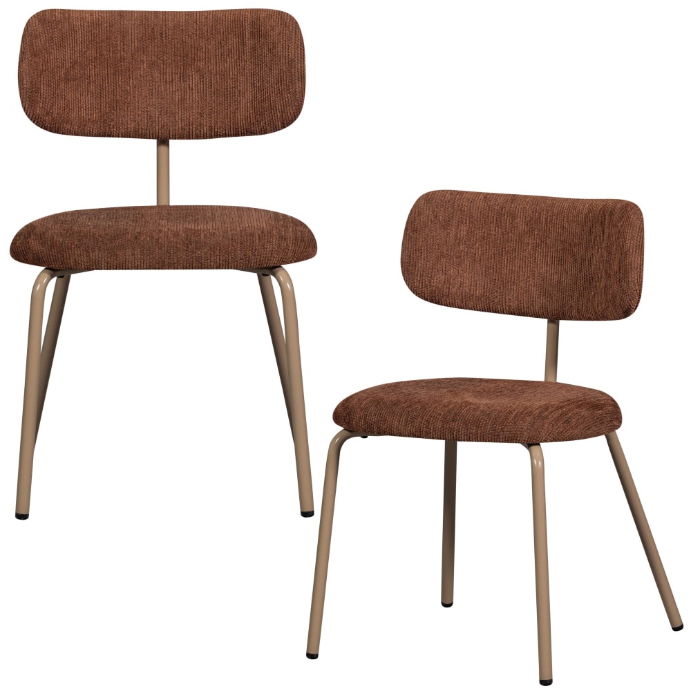 Lot 2 chaises table