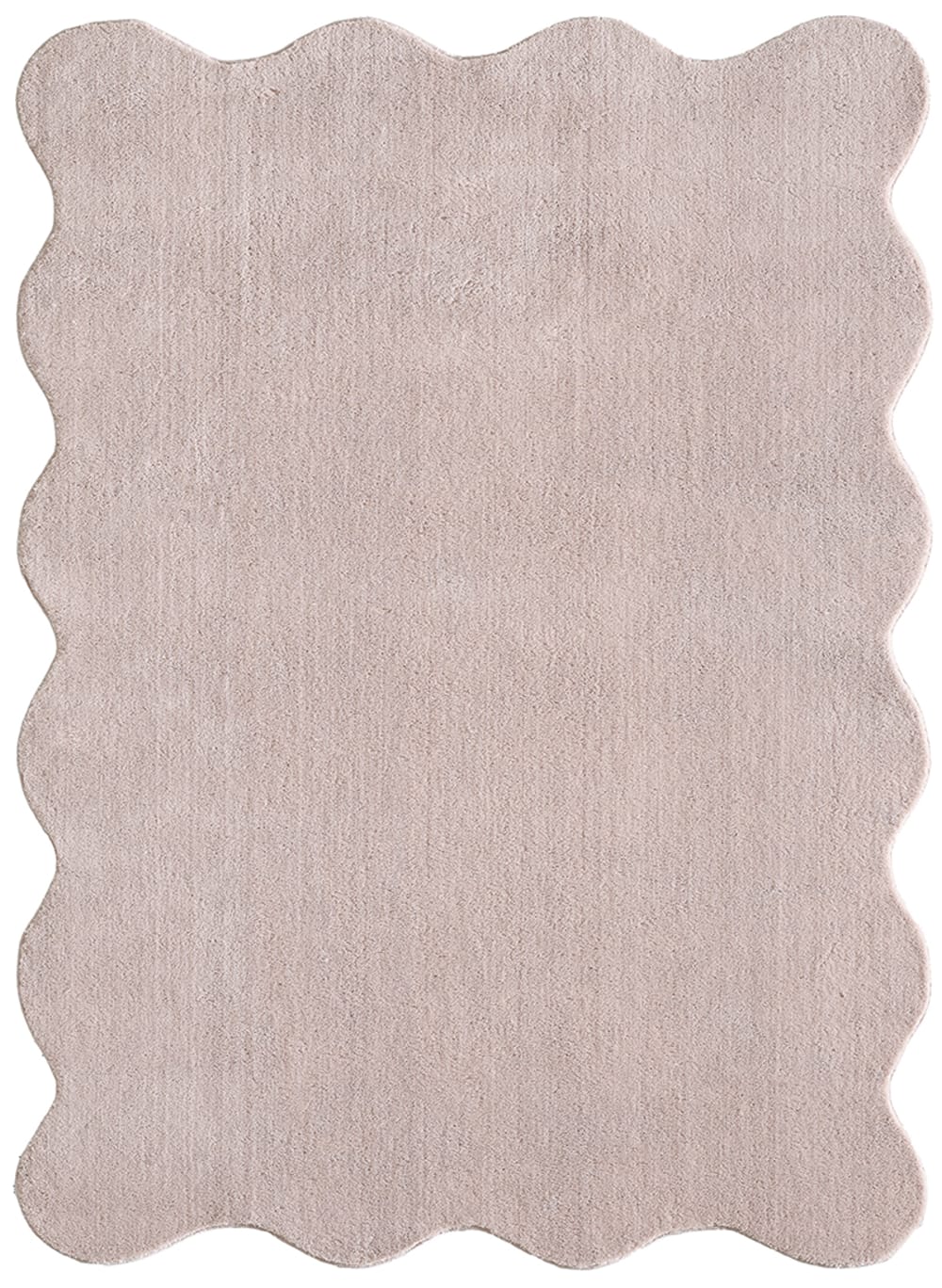 Formteppich Relax Anti-Rutsch, waschbar, Rosa, 120 x 160 cm -