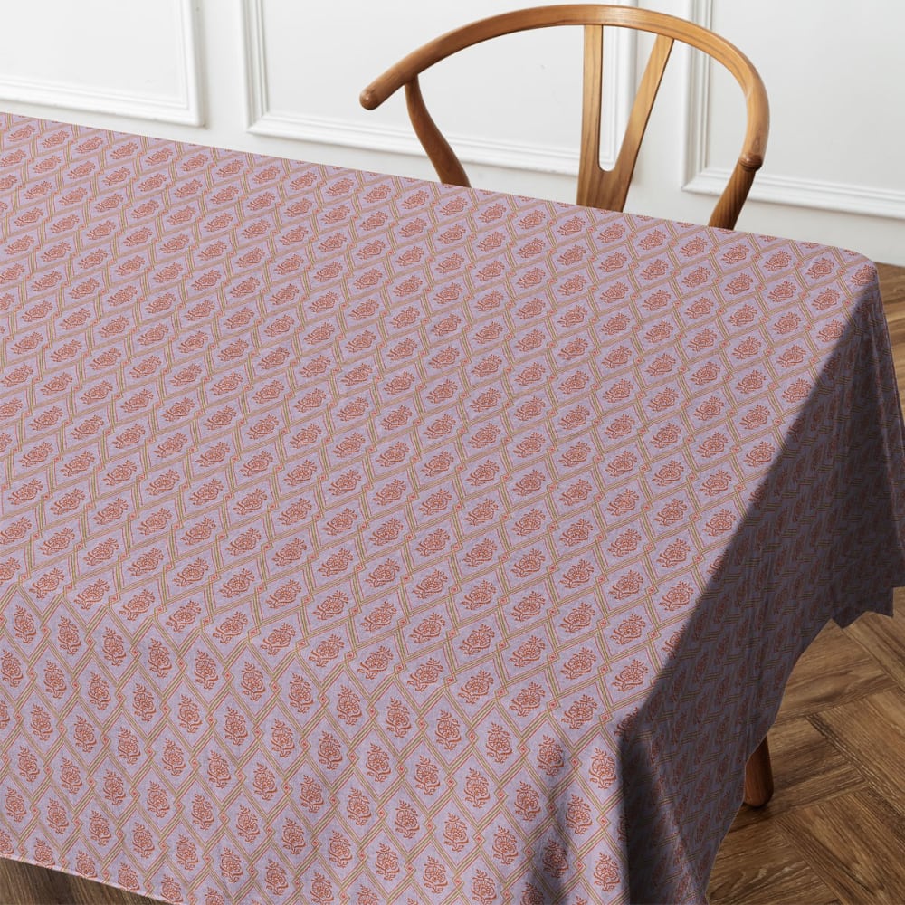 Nappe carrée en coton, - graphique