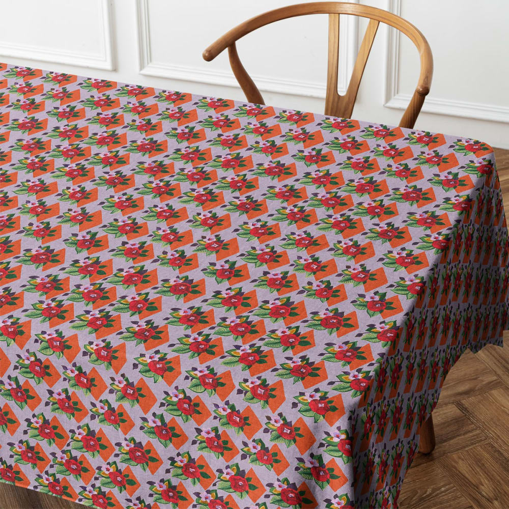 nappe carrée en coton,