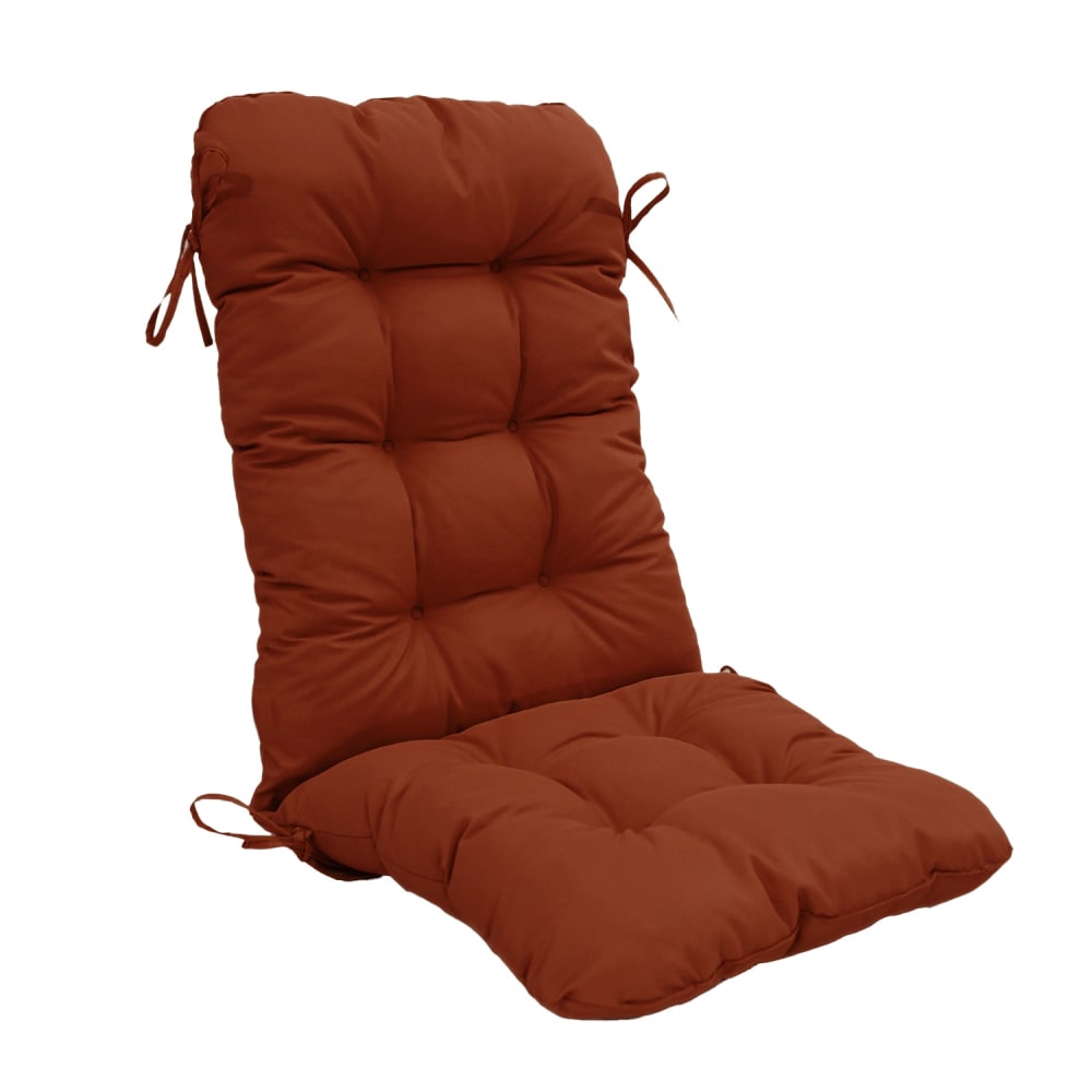 Coussin pour chaise avec dossier - 50x120x8cm - Terracotta