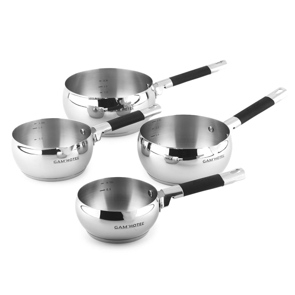 4 casseroles 14/16/18/20cm 4 casseroles 14/16/18/20cm