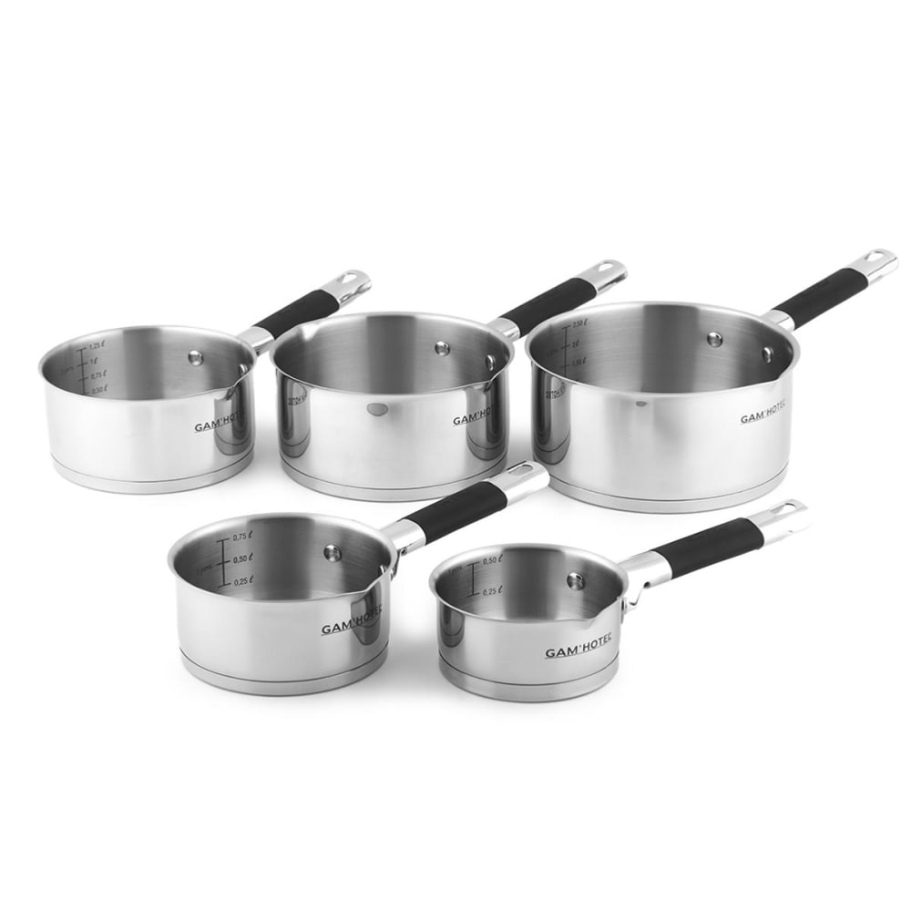 5 Casseroles Inox induction