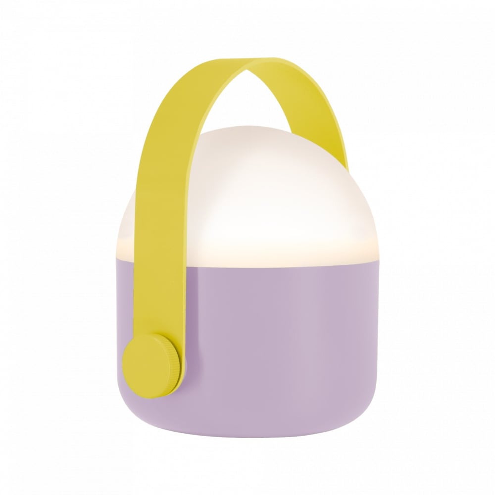 Lampe avec poignée ole lilas