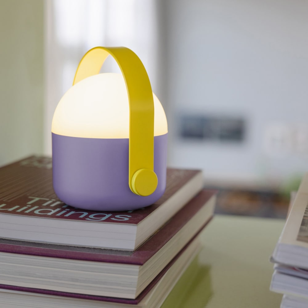 Lampe avec poignée ole lilas — vue 3