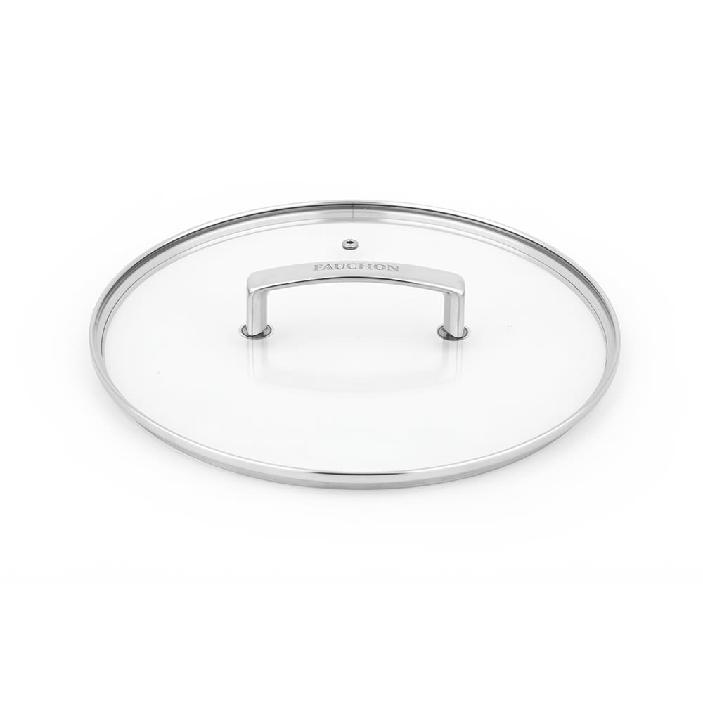 Couvercle 28cm en verre et en aluminium Couvercle 28cm en verre et en aluminium
