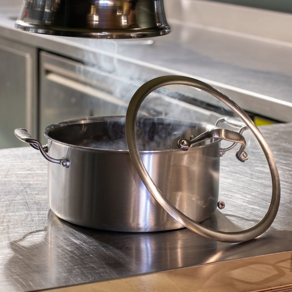 Faitout acier inoxydable 24cm - fait en France - tous feux