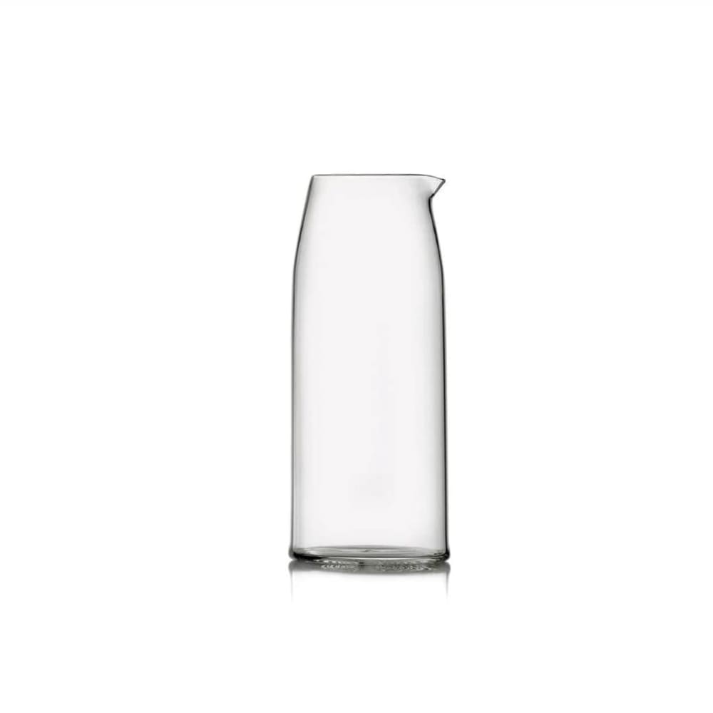 Ichendorf Milano Mittelhoher Krug aus Borosilikatglas, transparent, 810 ml - -