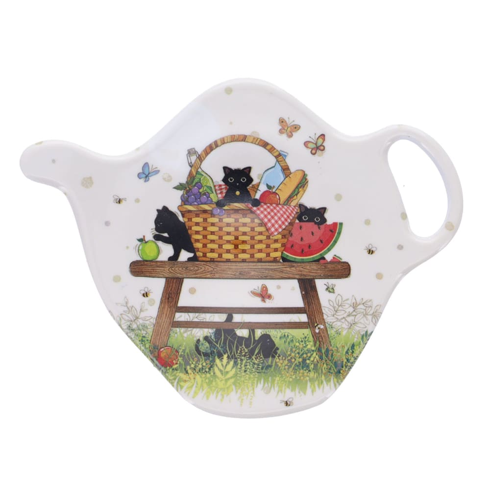 Soucoupe pour sachet de thé en mélamine