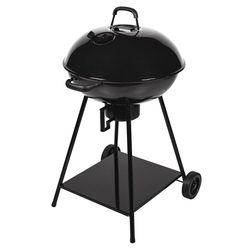 Barbecue au charbon forme boule, avec couvercle