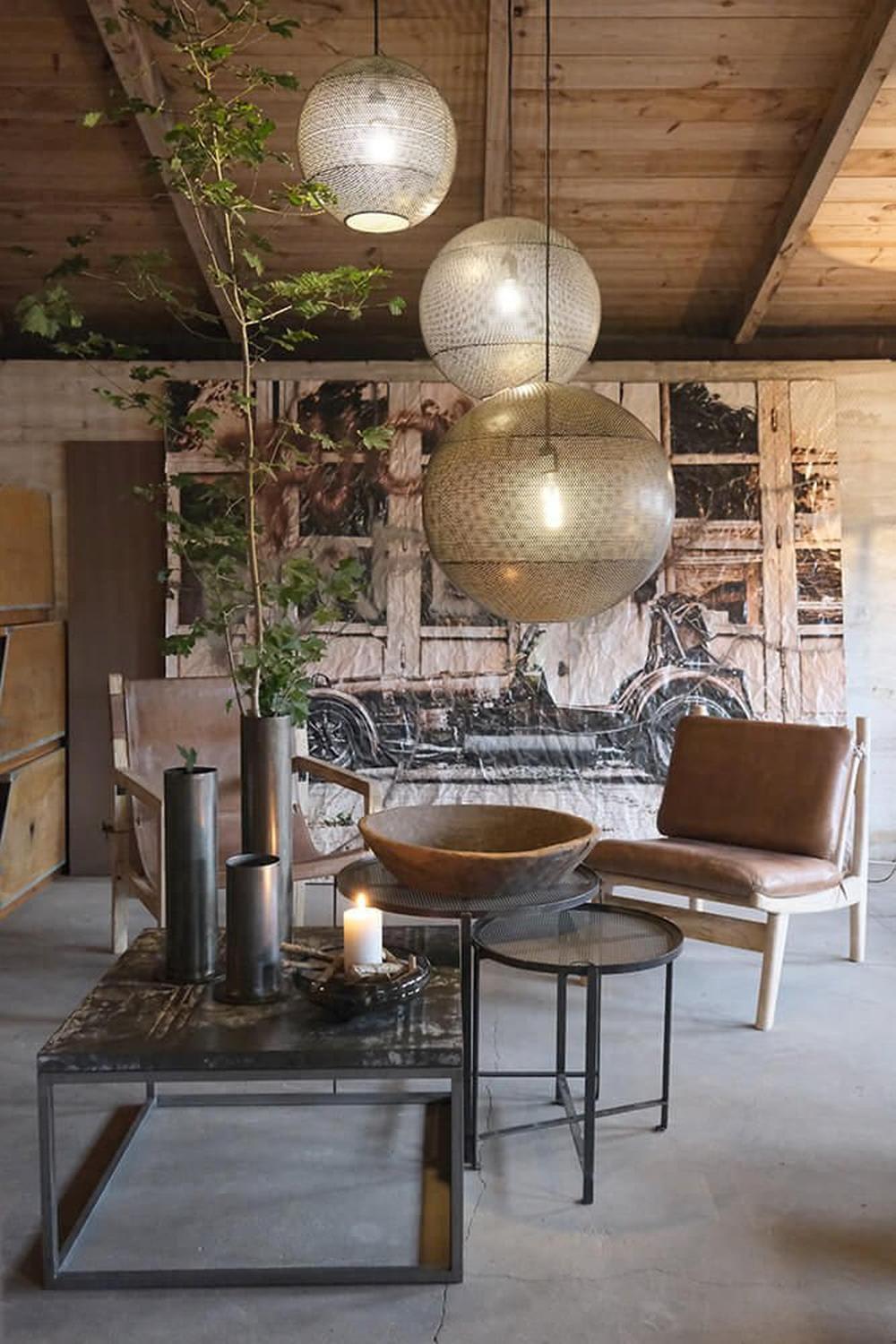 Hängelampe Moonlight, M (40cm) - Maisons Du Monde