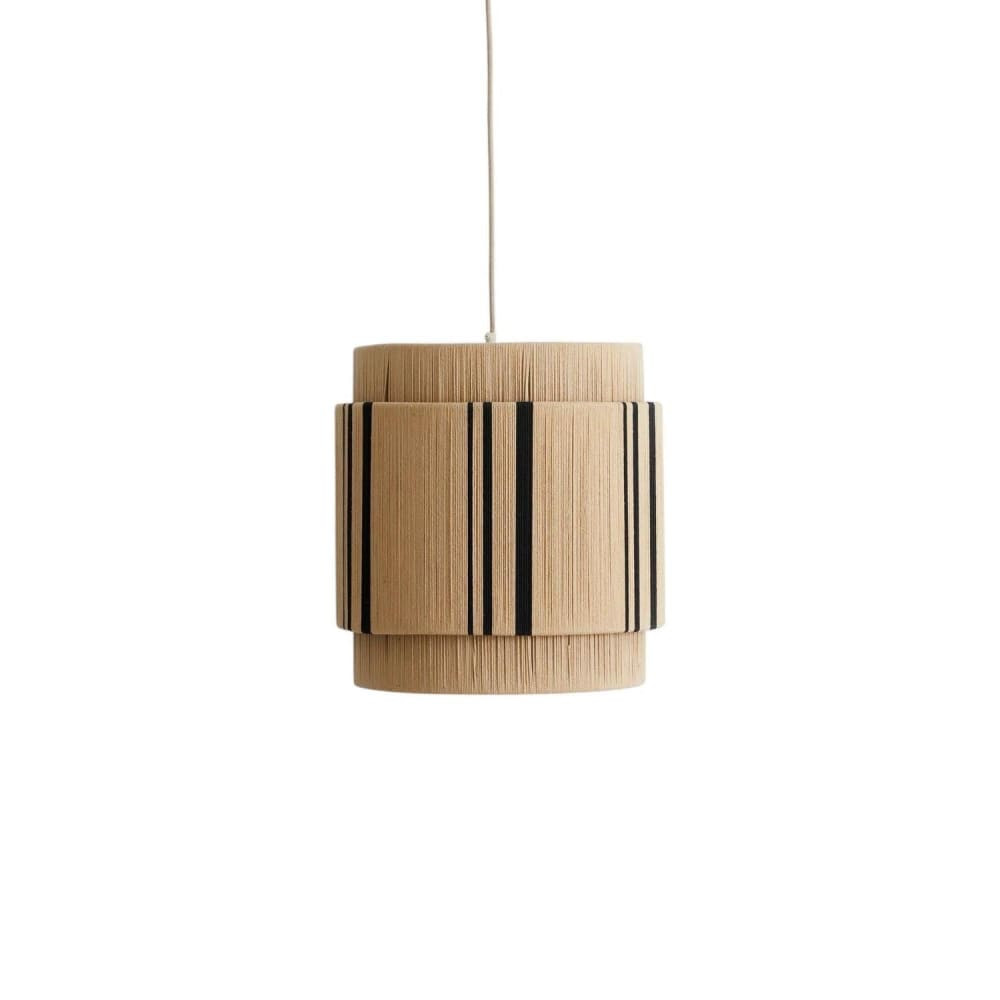 Nordal Pendelleuchte Vinata, natur Beige Naturfasern