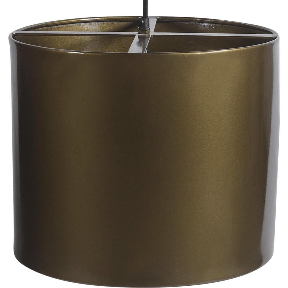 Trademark Living Hängelampe Jonah (S), Antikmessing Grün Metall