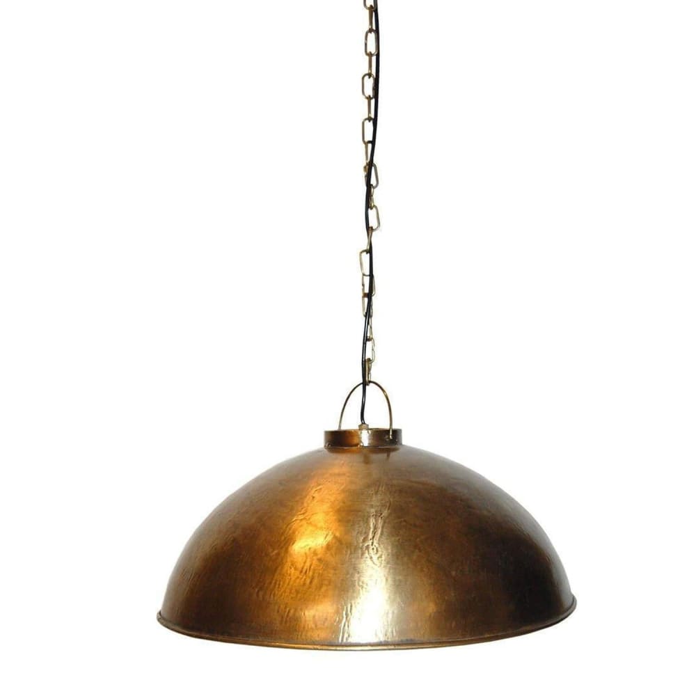 Trademark Living Hängelampe Thormann, Antikmessing Gold Metall