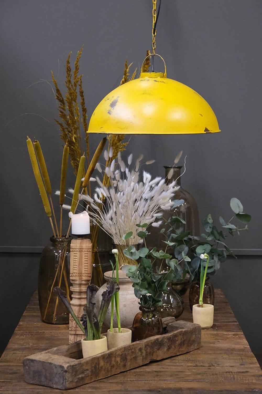 Hängelampe Thormann, Antikgelb - Maisons Du Monde