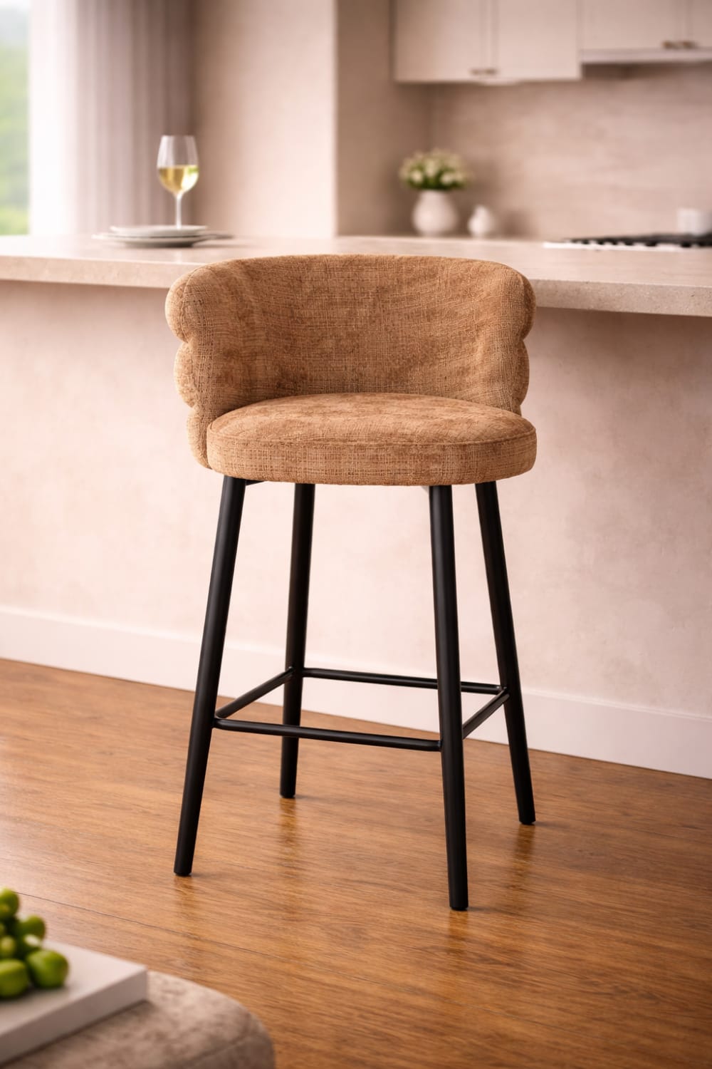 Barhocker Cloud, Karamell - Maisons Du Monde