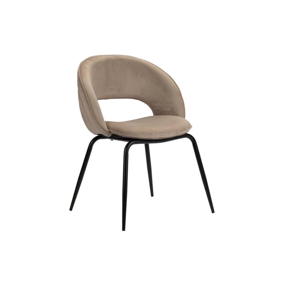 2er-Set Polsterstühle Rainbow, sand White - Maisons Du Monde