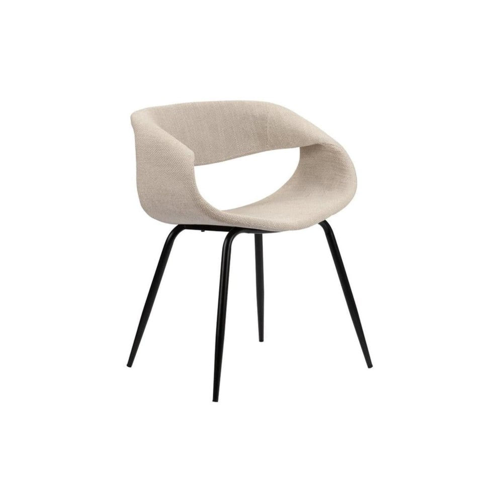 2er-Set Polsterstühle Wal, beige - Maisons Du Monde