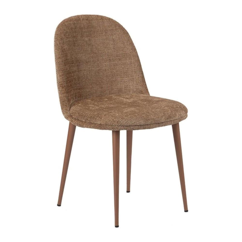 2er-Set Polsterstühle Egg, Karamell - Maisons Du Monde