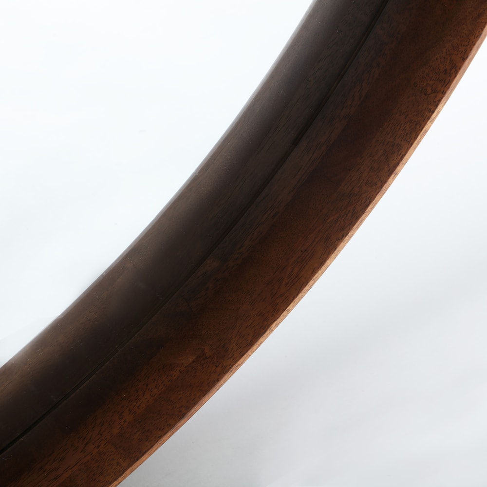 Miroir en bois d’hévéa marron 120x8x120 cm - Maisons du Monde