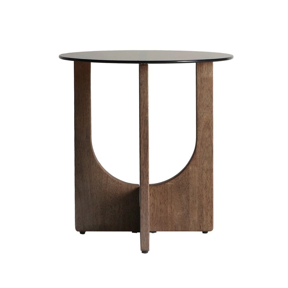 Table basse en bois d’hévéa
