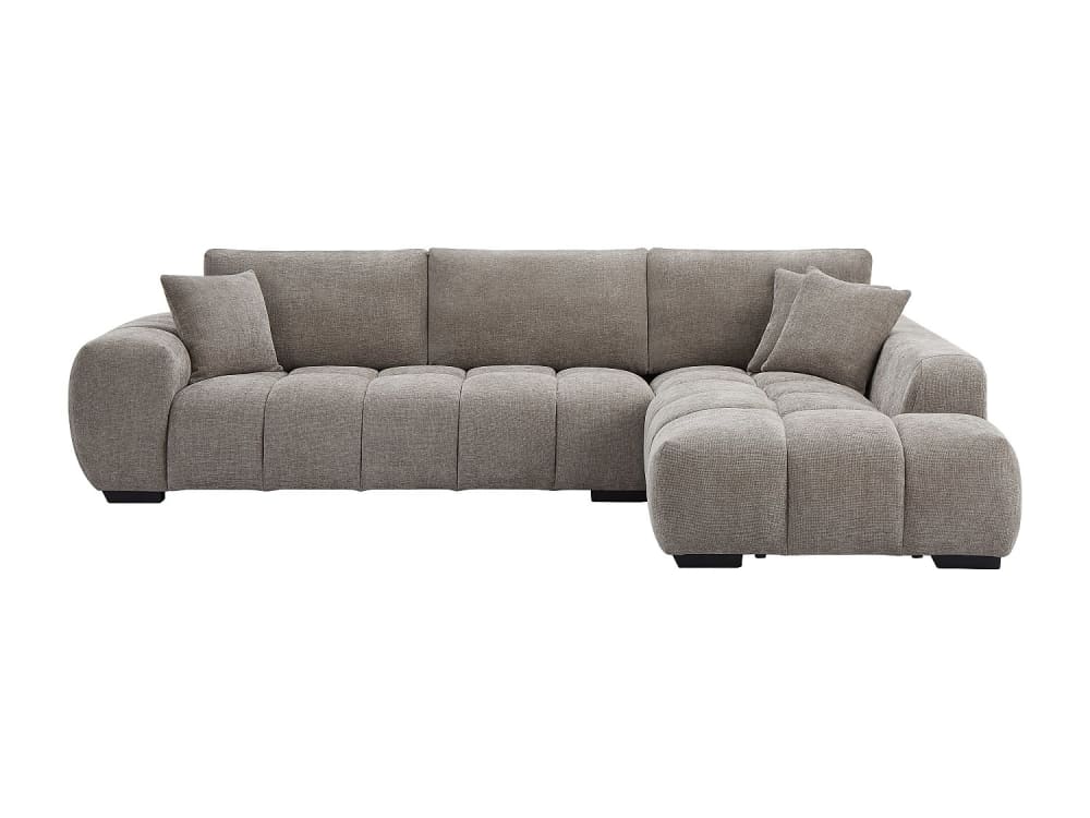 Canapé d'angle 5 places gris