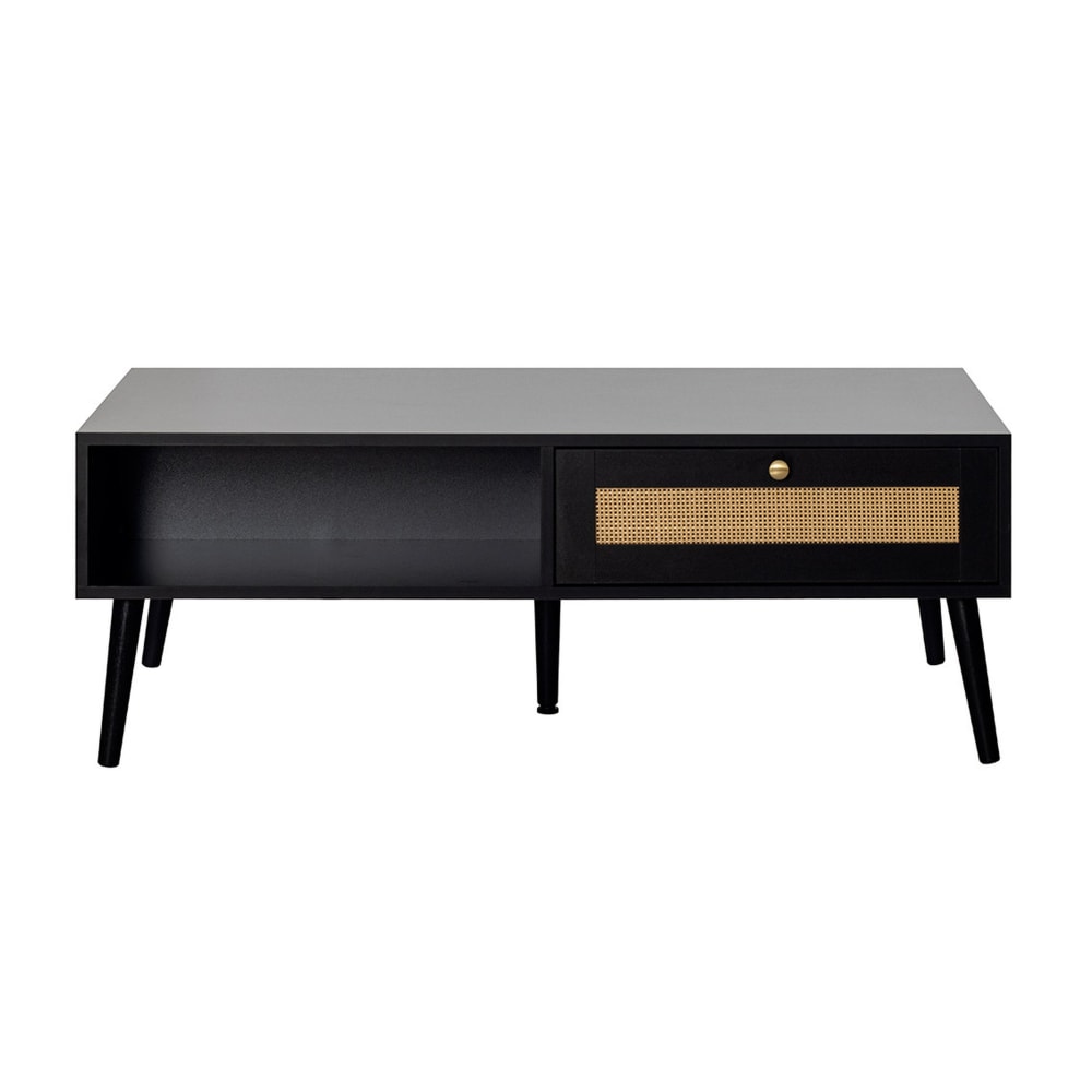 table basse noir et