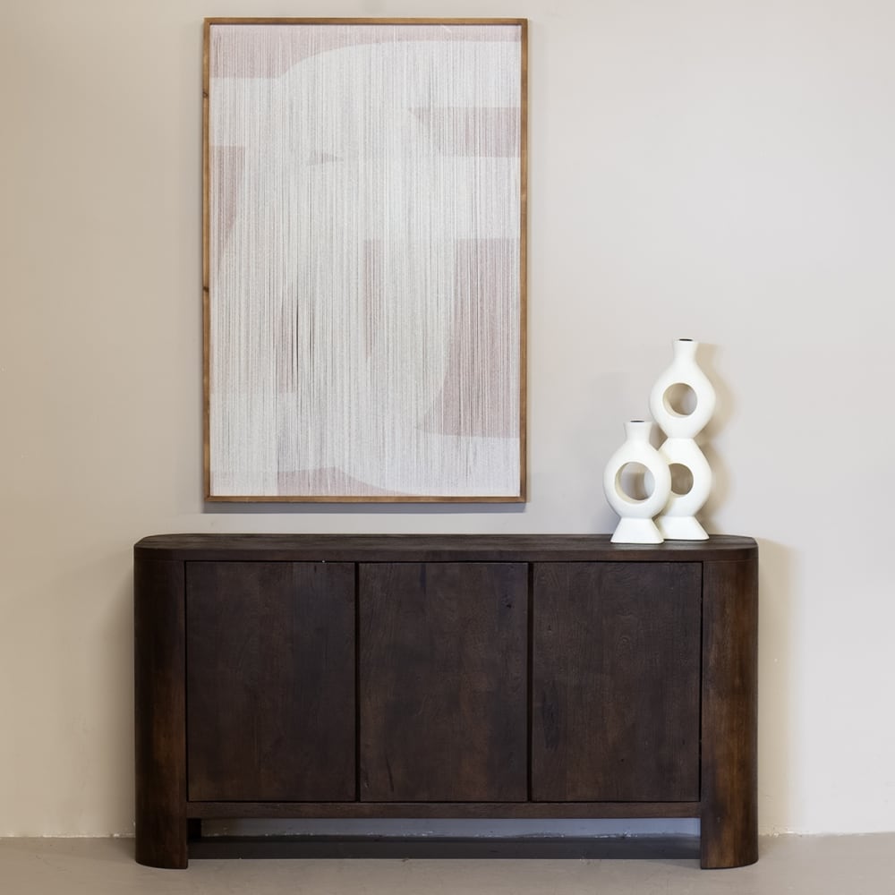 Sideboard aus Mangoholz 150cm, dunkelbraun - Maisons Du Monde