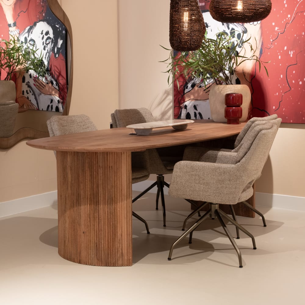 Esstisch aus Mangoholz 200cm, braun - Maisons Du Monde