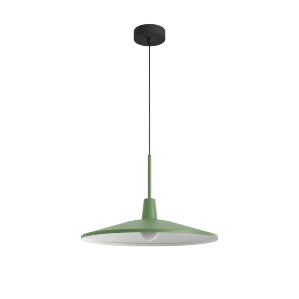 Suspension cuisine métal vert